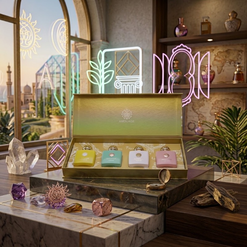 AMOUAGE Set de Regalo de Perfu - The Collection Perfume Fragrance reseña y precio